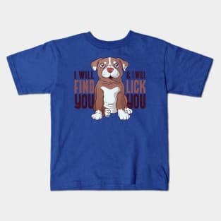 Pit bull puppy Kids T-Shirt